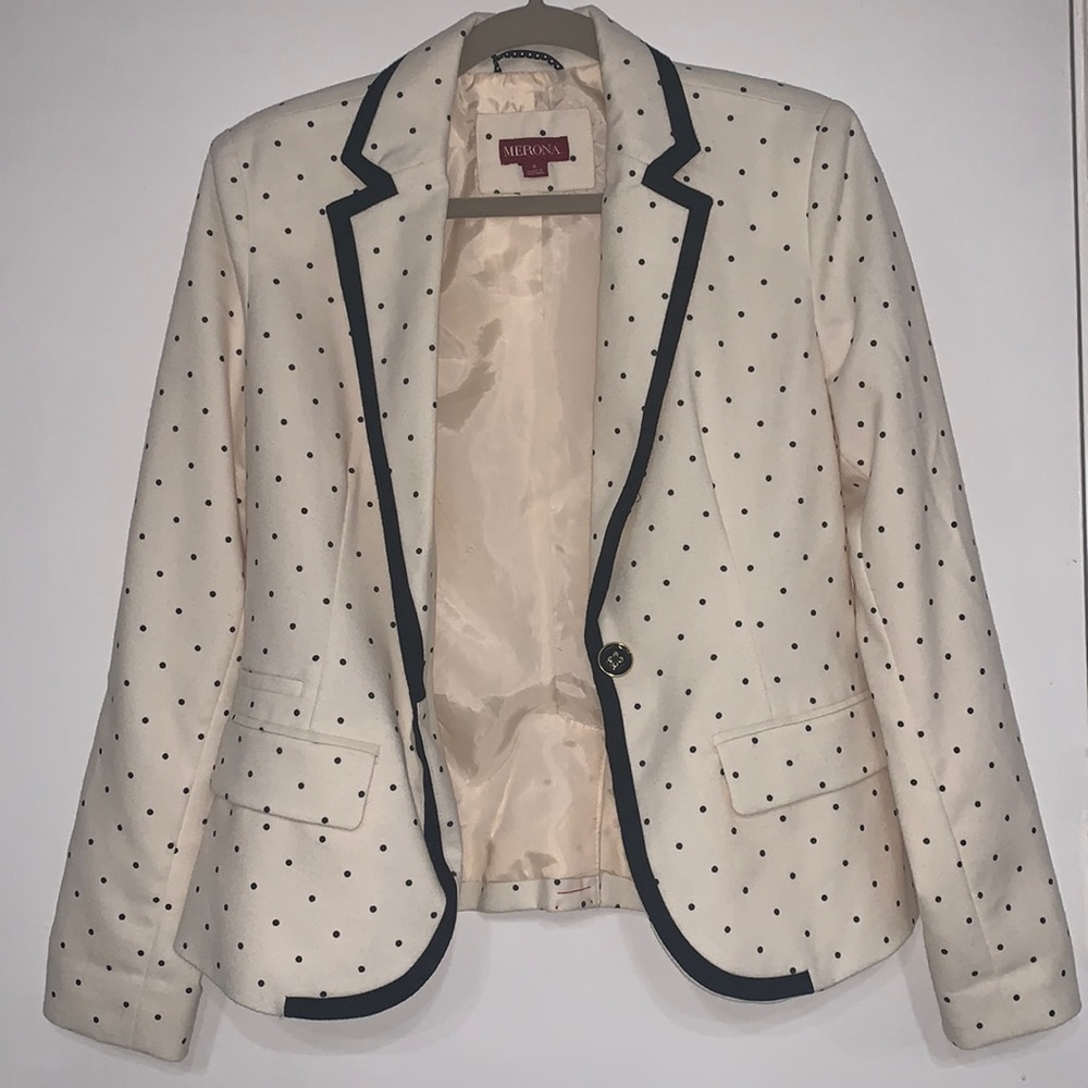 🖤 CUTEST EVER POLKA DOT BLAZER 🖤